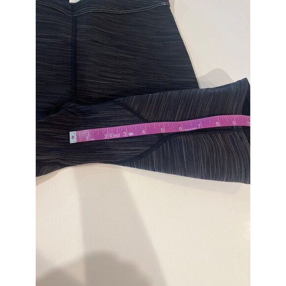 NRS Shorts Size M Black/Gray Striped Neoprene With Flatlock Stitch - Picture 2 of 7